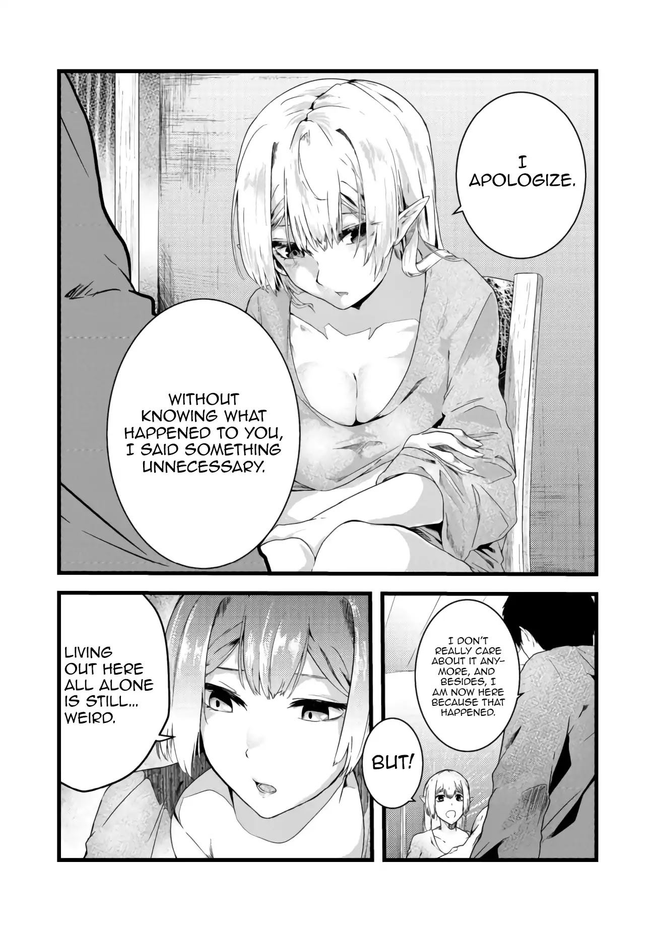 Sharing Life On A Deserted Island With An Elf chapter 4 page 35