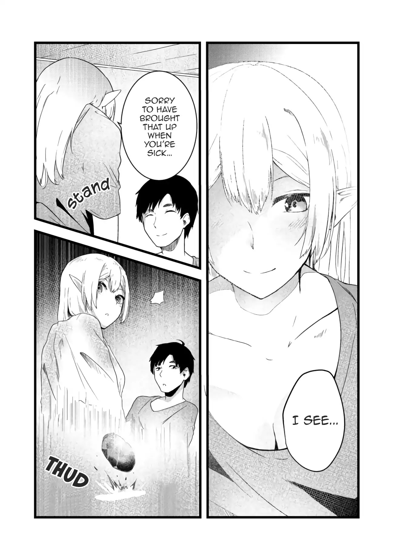 Sharing Life On A Deserted Island With An Elf chapter 4 page 38