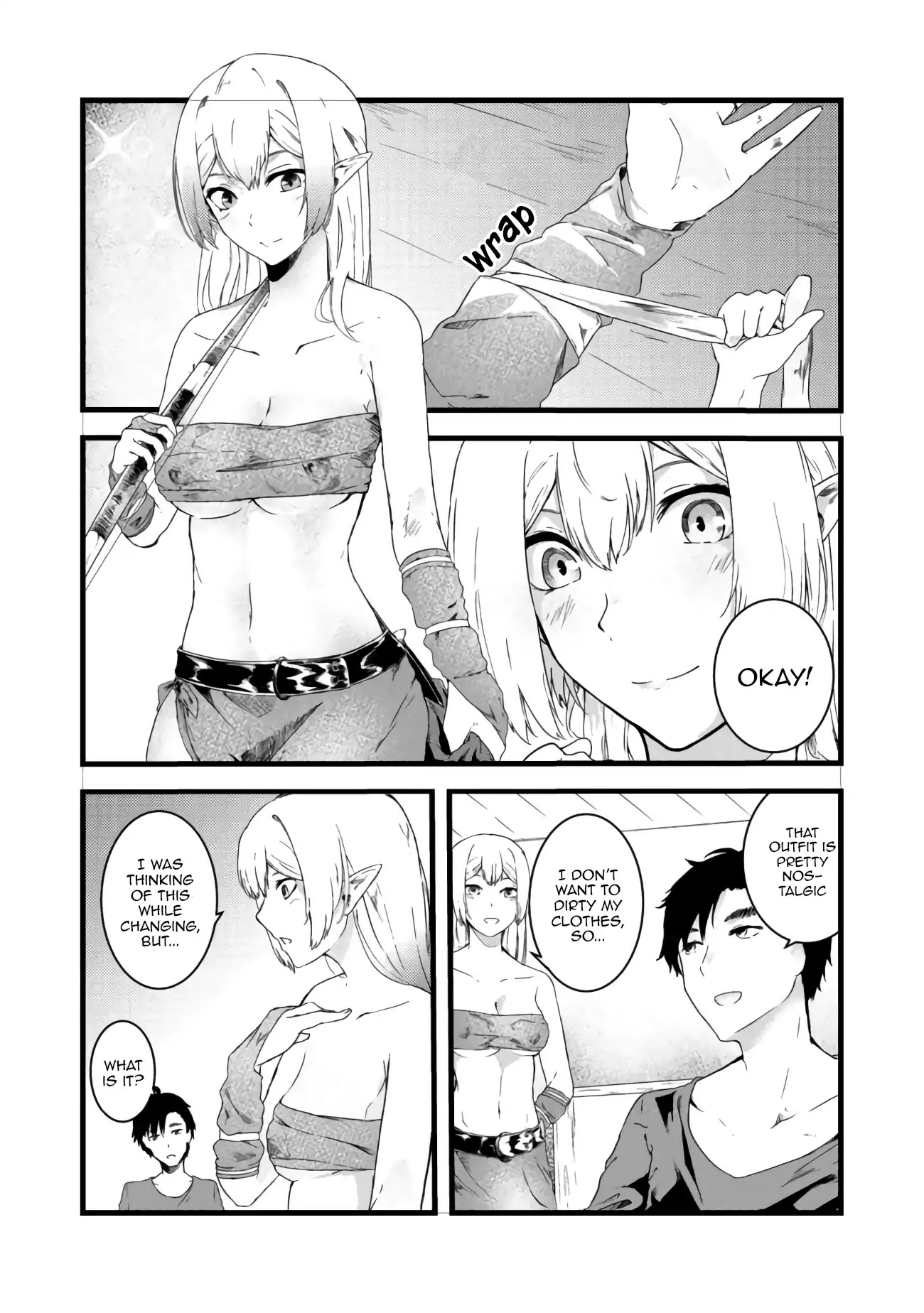 Sharing Life On A Deserted Island With An Elf chapter 4 page 5