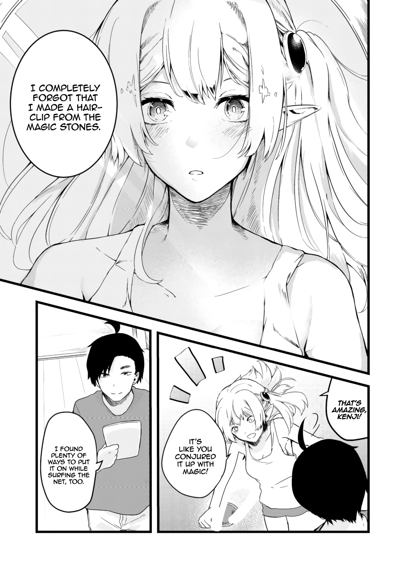 Sharing Life On A Deserted Island With An Elf chapter 5 page 14