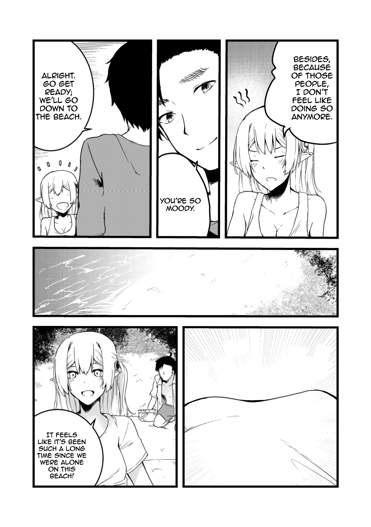 Sharing Life On A Deserted Island With An Elf chapter 5 page 16