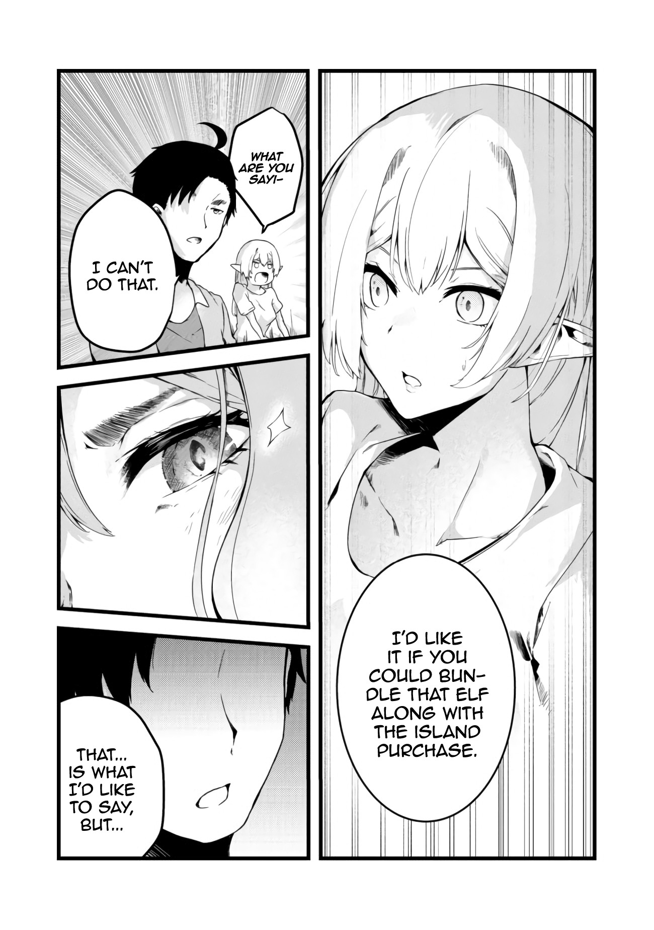 Sharing Life On A Deserted Island With An Elf chapter 5 page 7