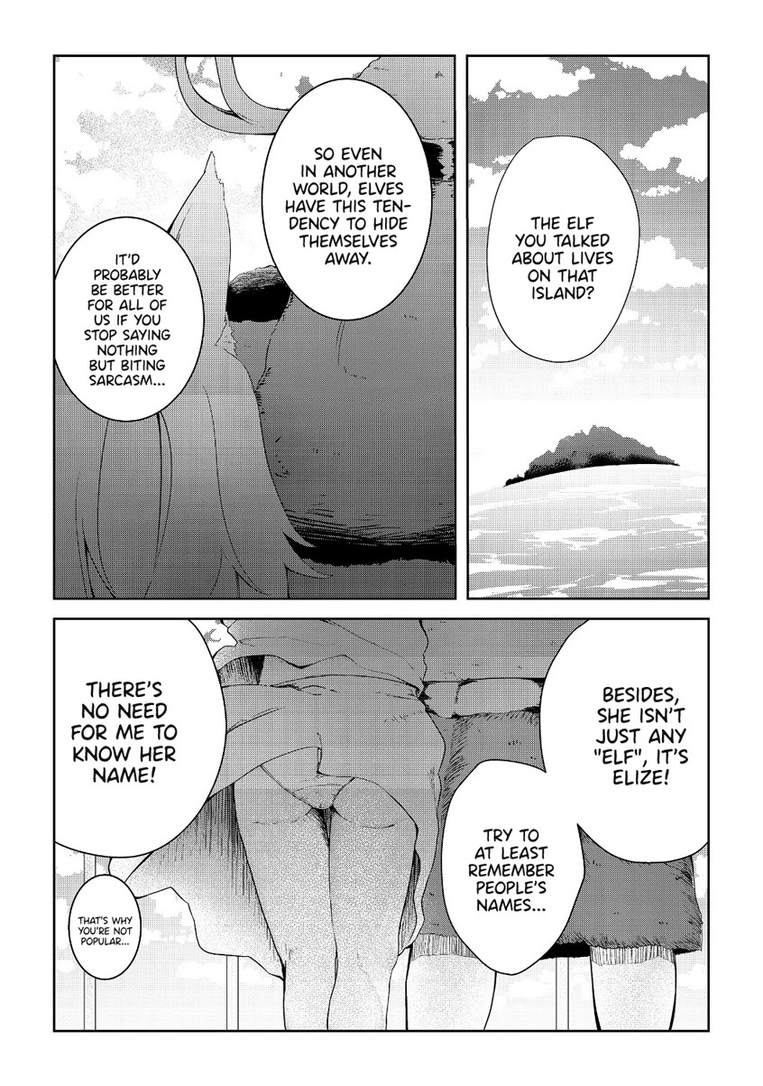 Sharing Life On A Deserted Island With An Elf chapter 8 page 1