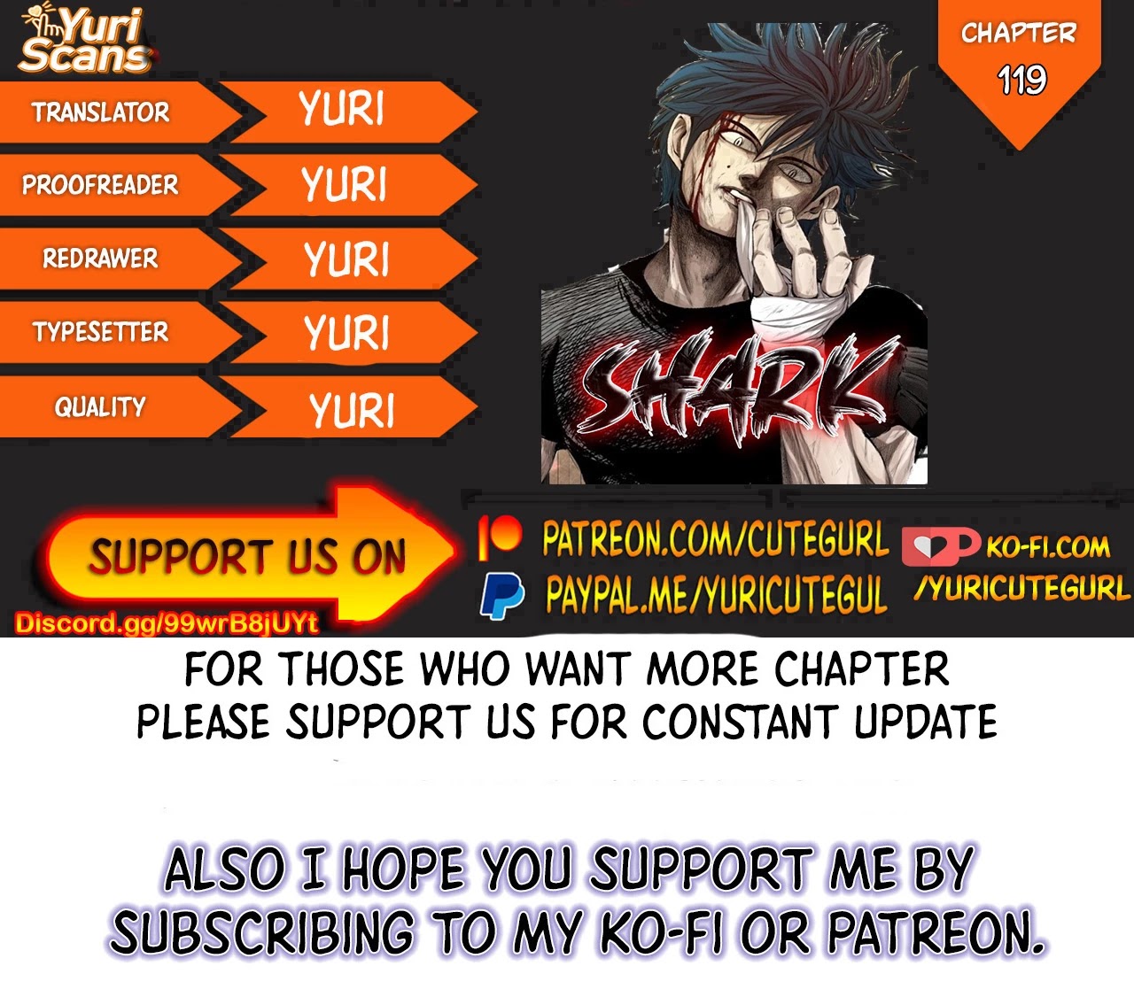 Shark chapter 119 page 1