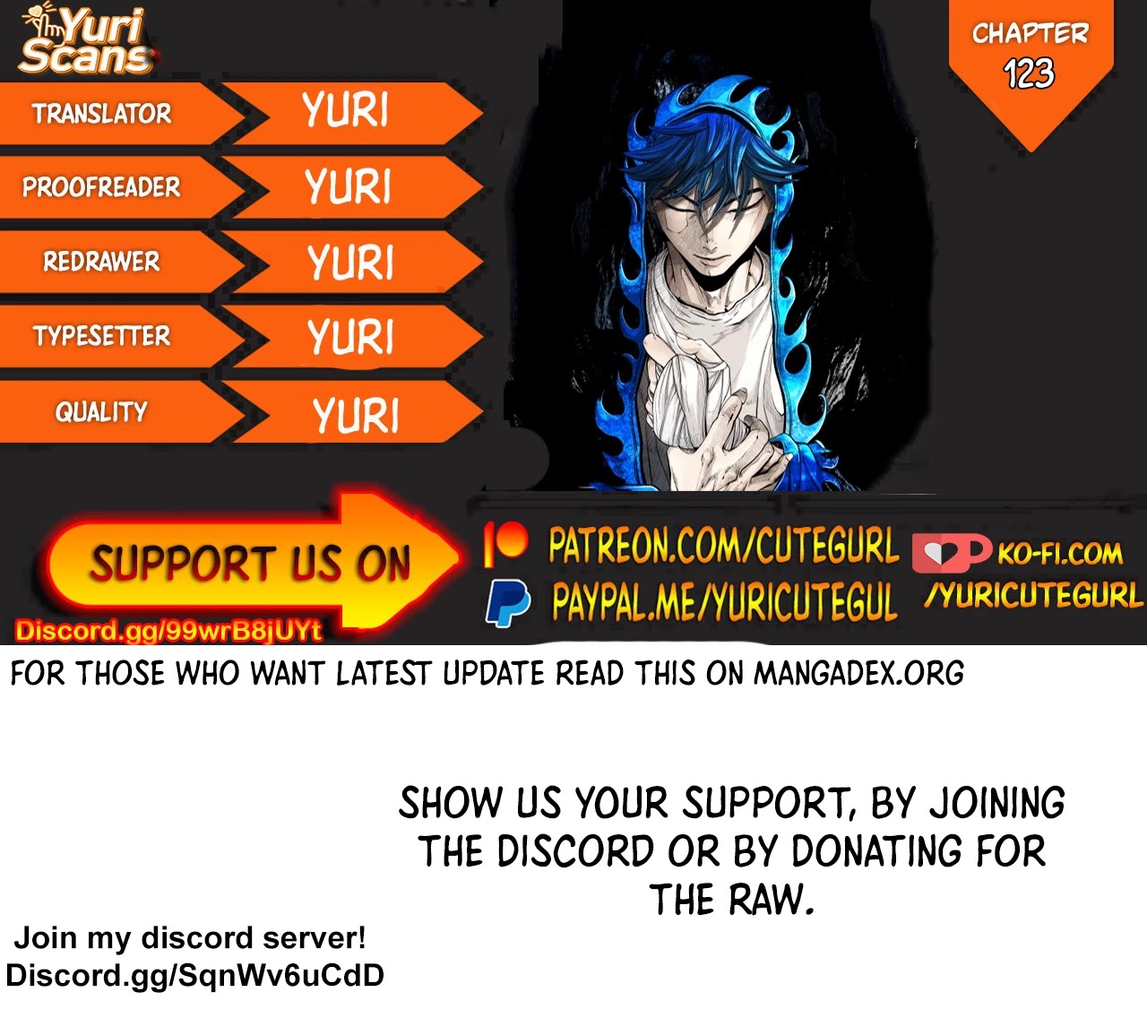 Shark chapter 123 page 1