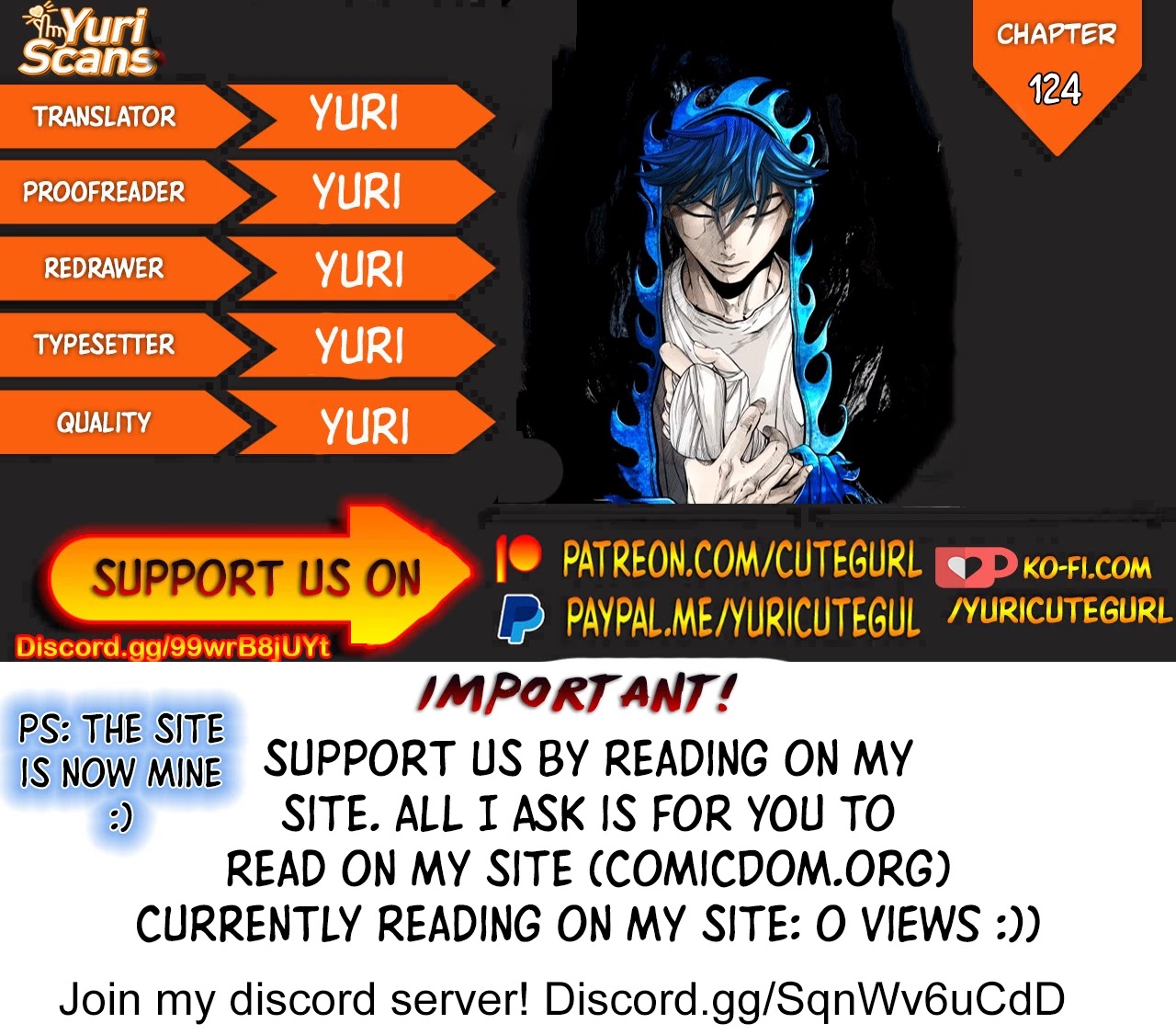 Shark chapter 124 page 1