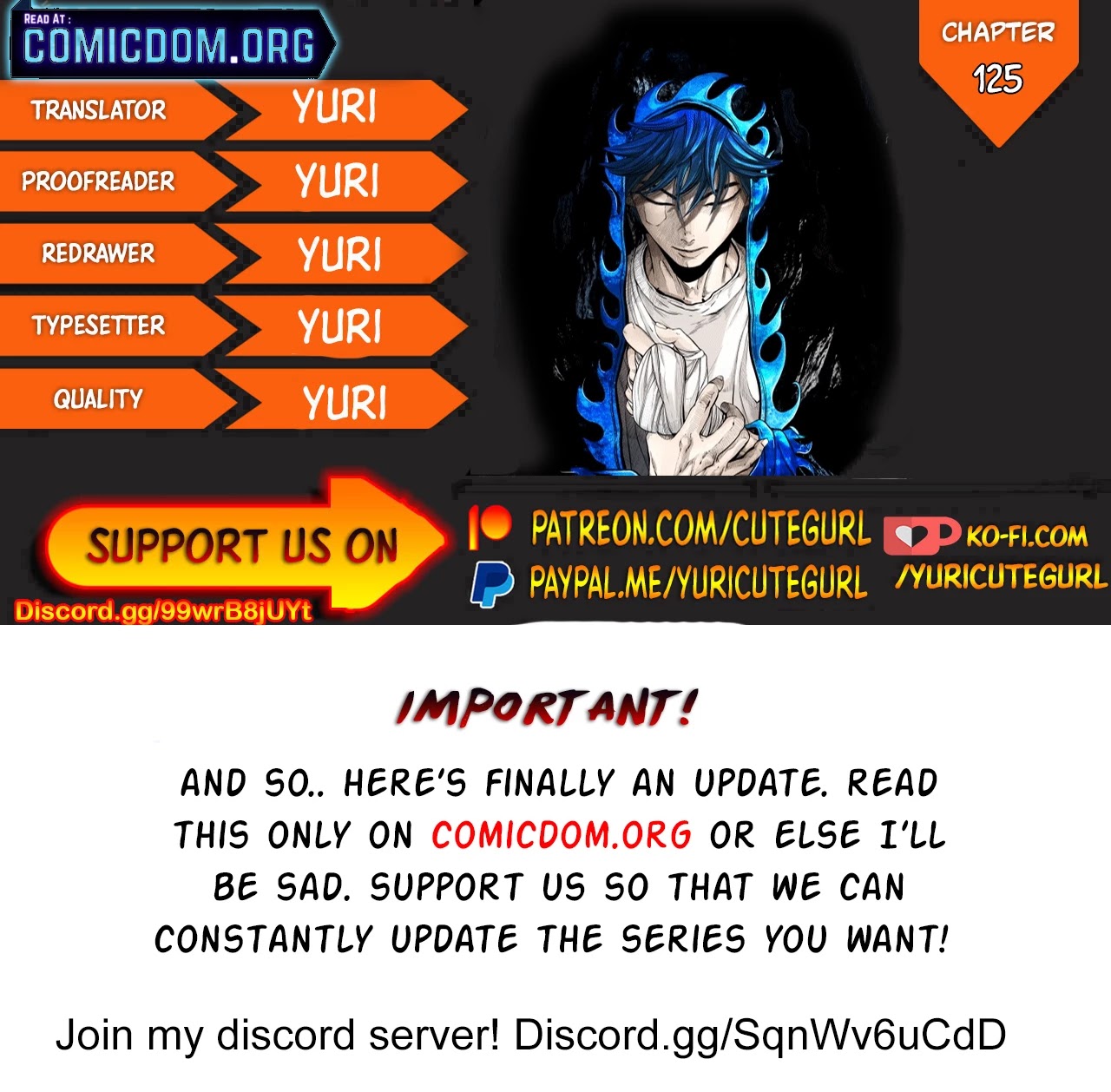 Shark chapter 125 page 1