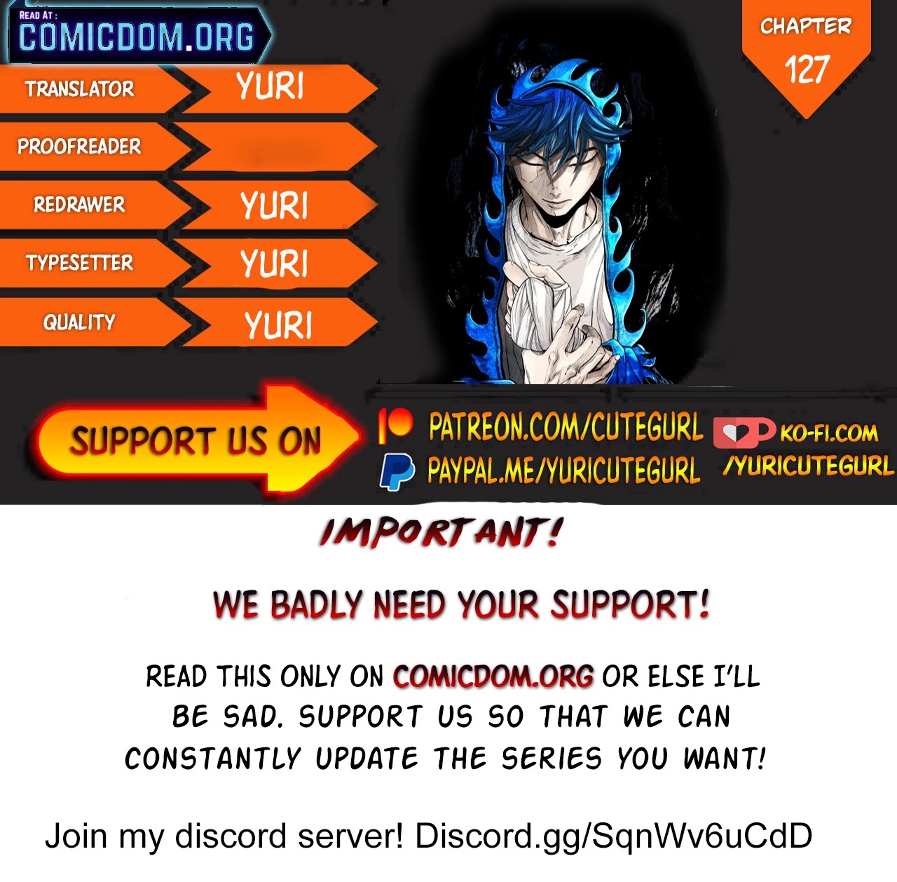 Shark chapter 127 page 1