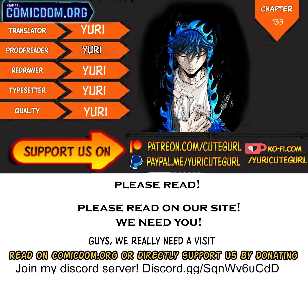 Shark chapter 133 page 1