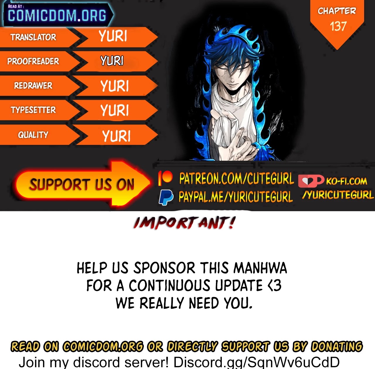 Shark chapter 137 page 1