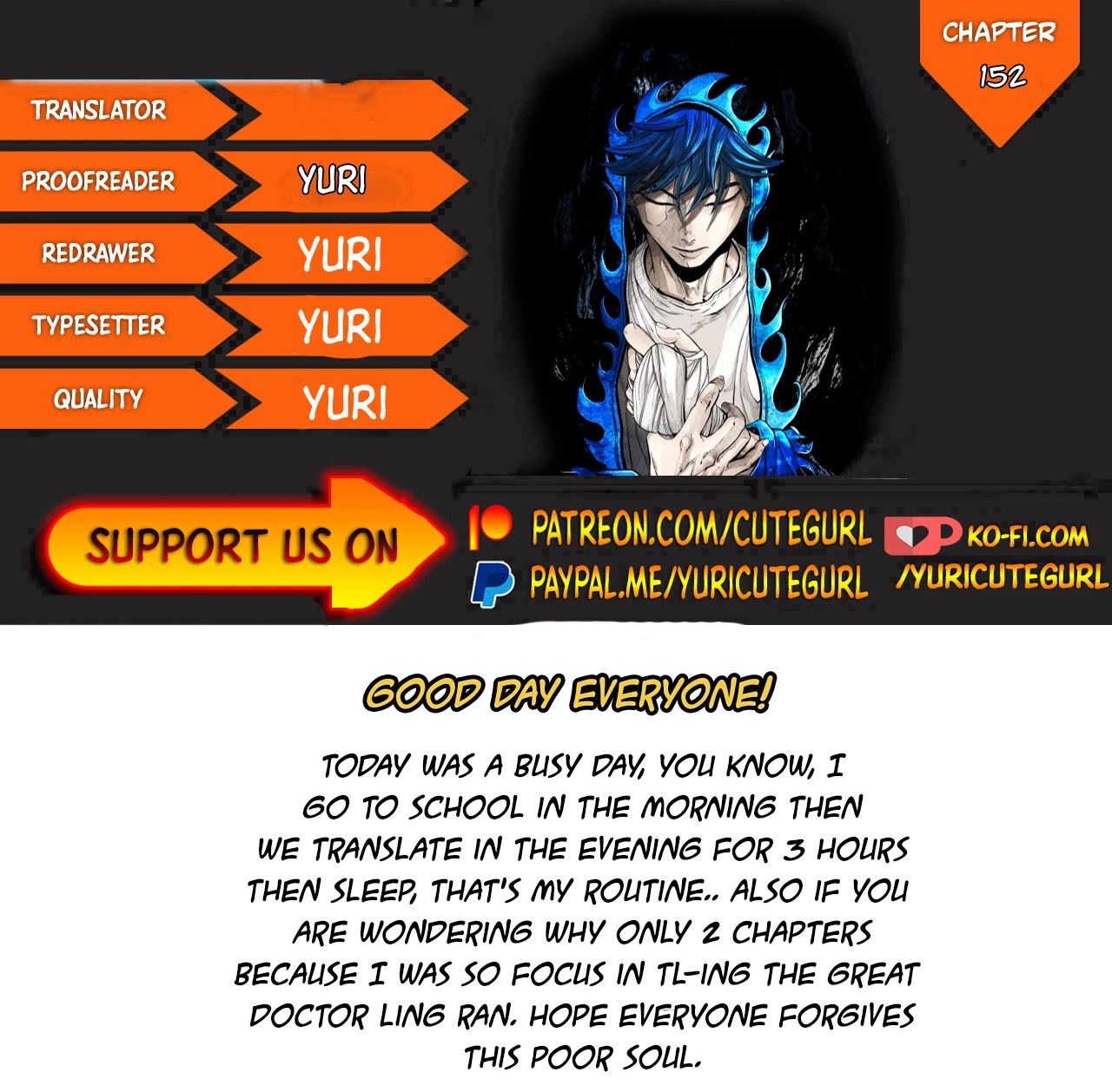 Shark chapter 152 page 1