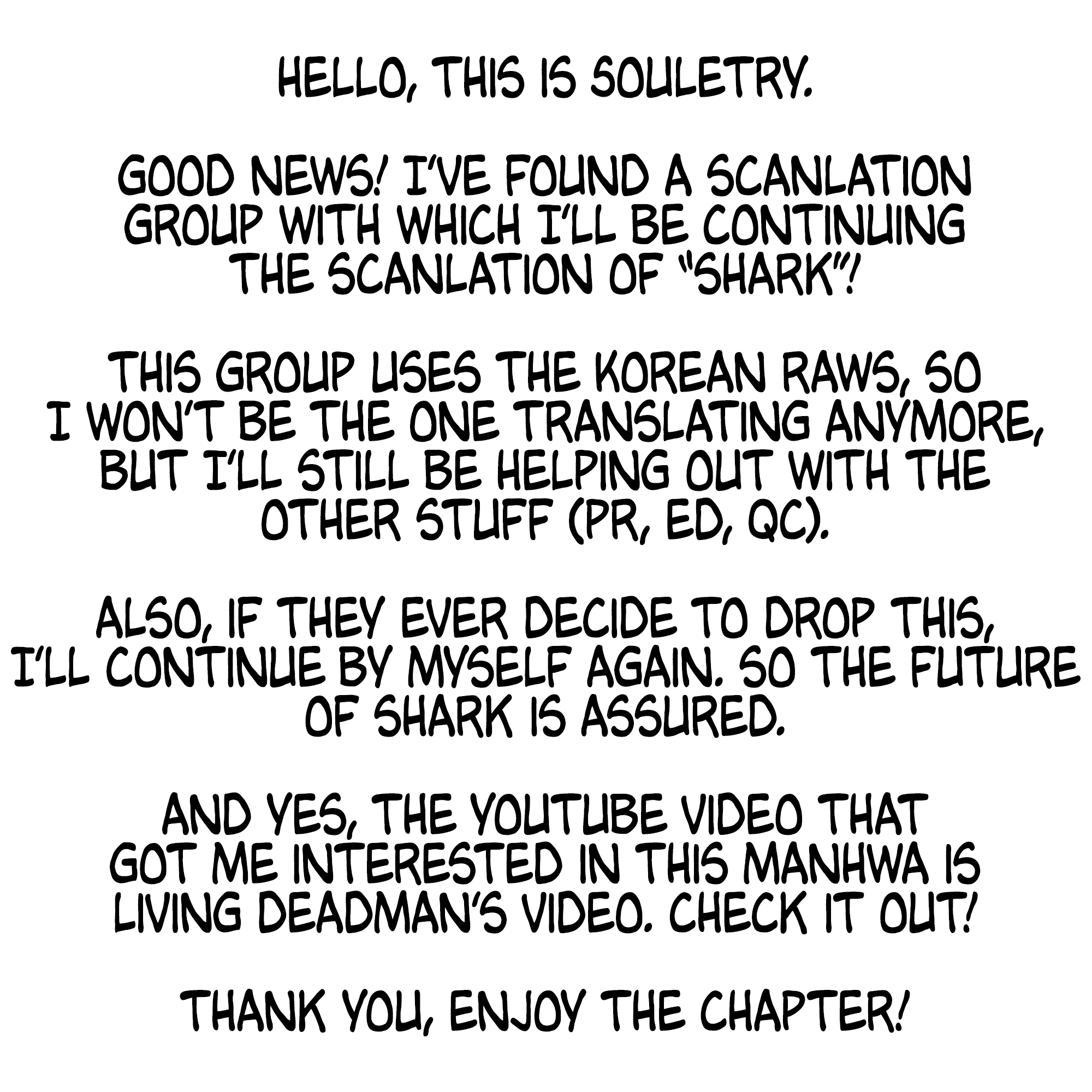 Shark chapter 162 page 1