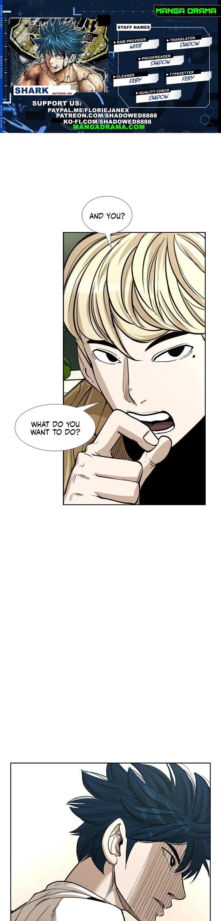 Shark chapter 232 page 1