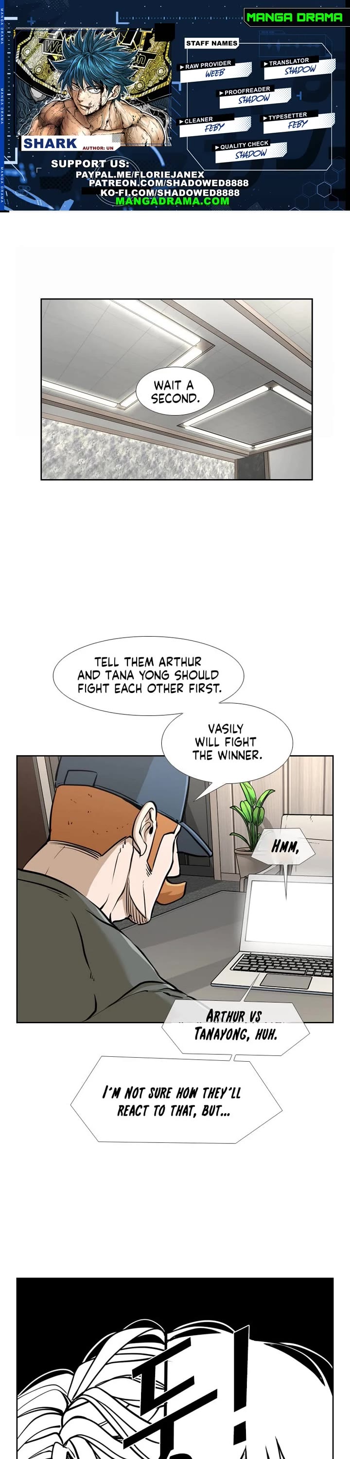 Shark chapter 238 page 1
