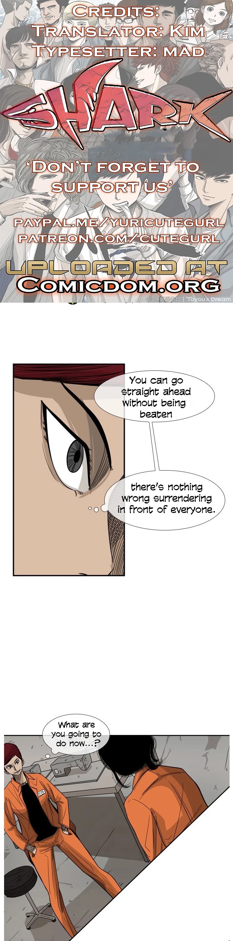 Shark chapter 44 page 1