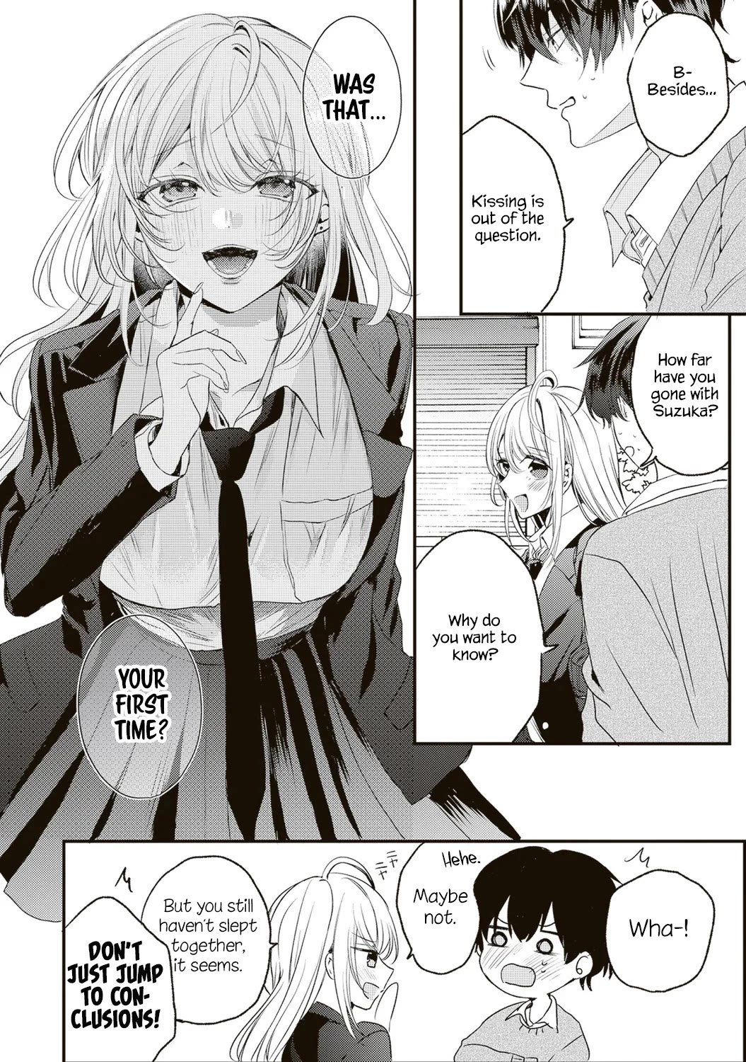 She is Not Enough for You? chapter 3 page 16