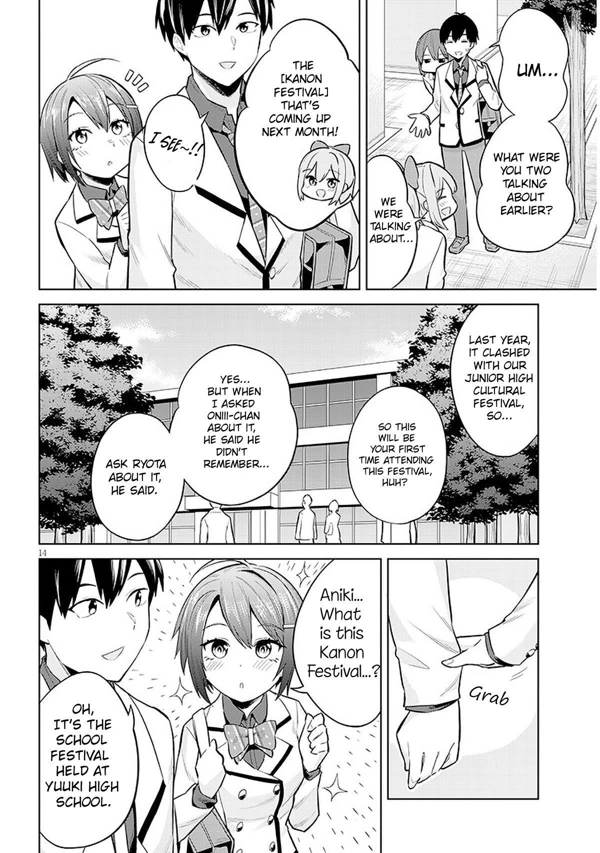 She Was Actually My Stepsister chapter 11 page 14