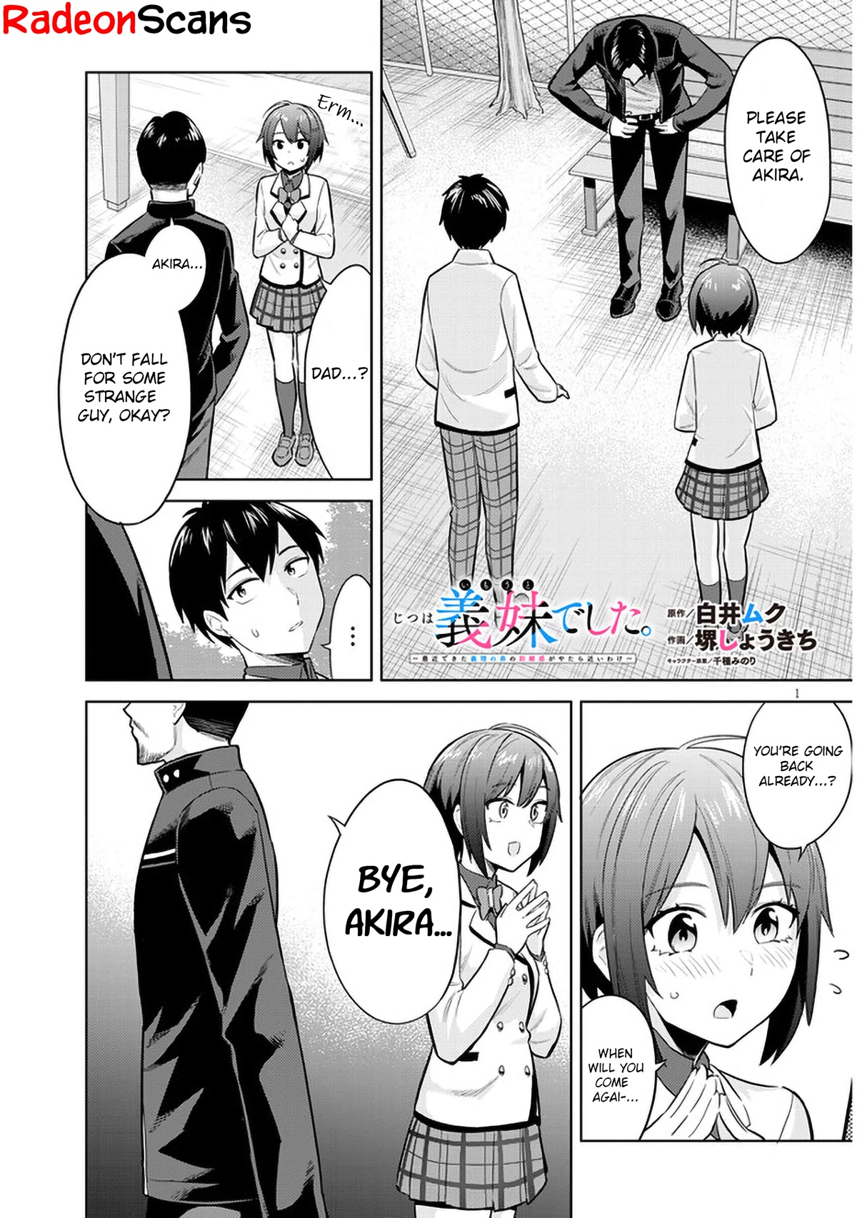 She Was Actually My Stepsister chapter 9 page 1