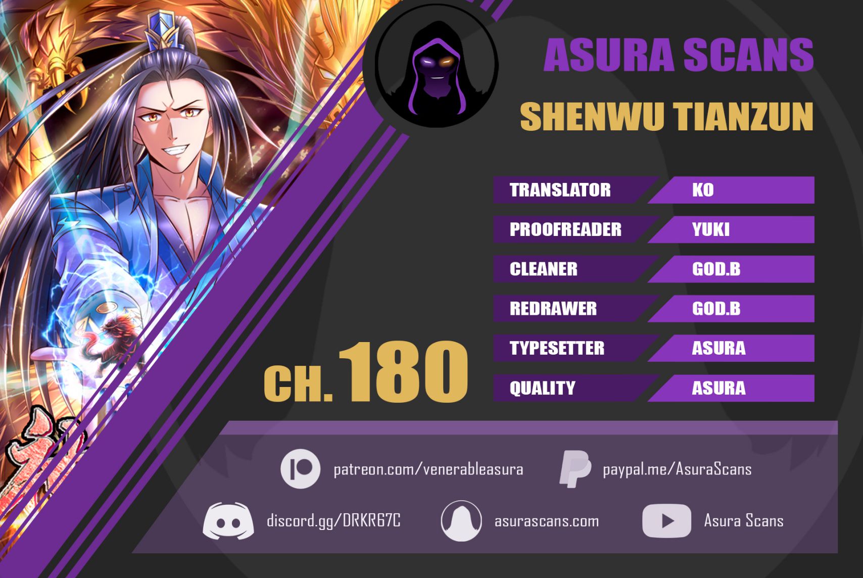 Shenwu Tianzun chapter 180 page 1