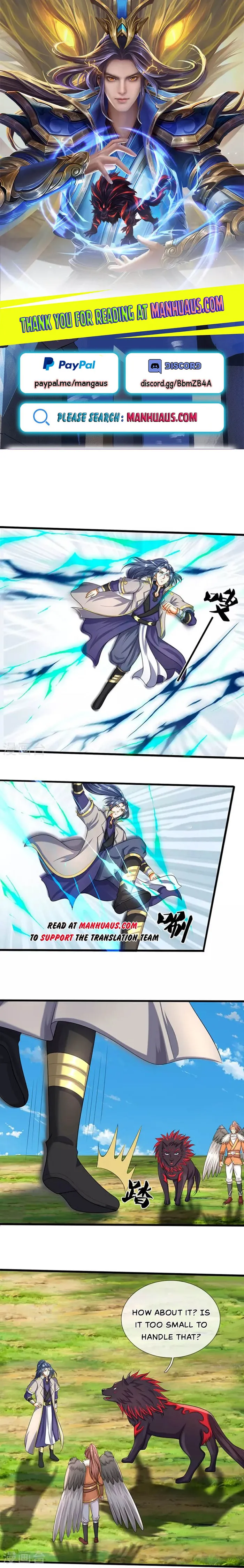 Shenwu Tianzun chapter 595 page 1