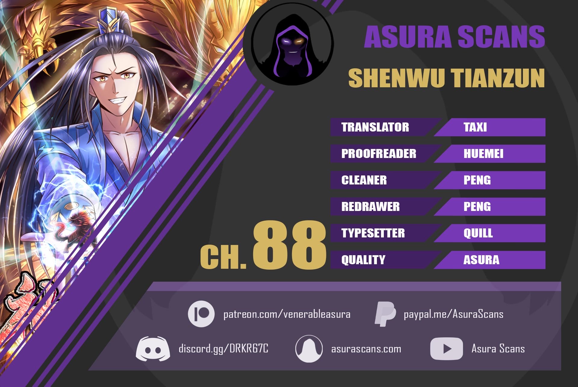 Shenwu Tianzun chapter 88 page 1