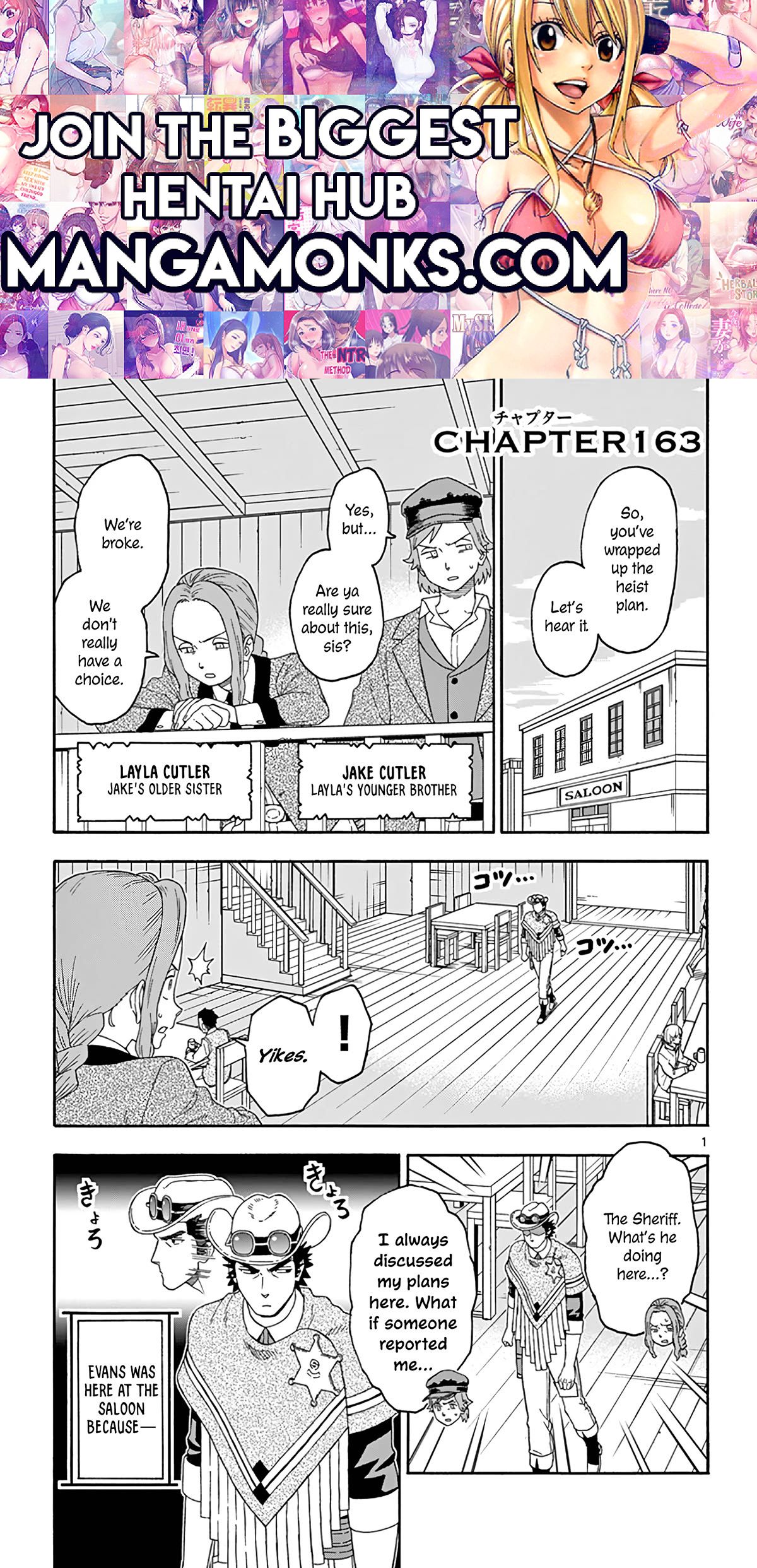 Sheriff Evans' Lies chapter 163 page 1