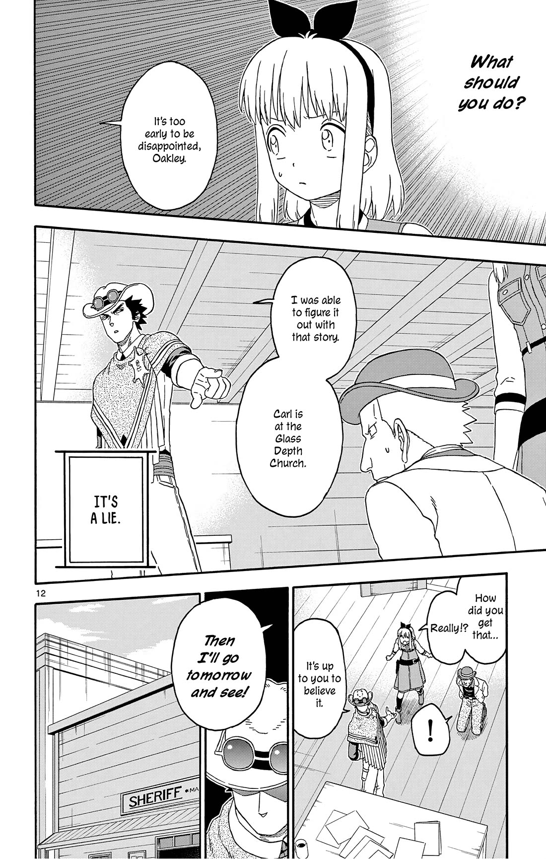 Sheriff Evans' Lies chapter 177 page 12