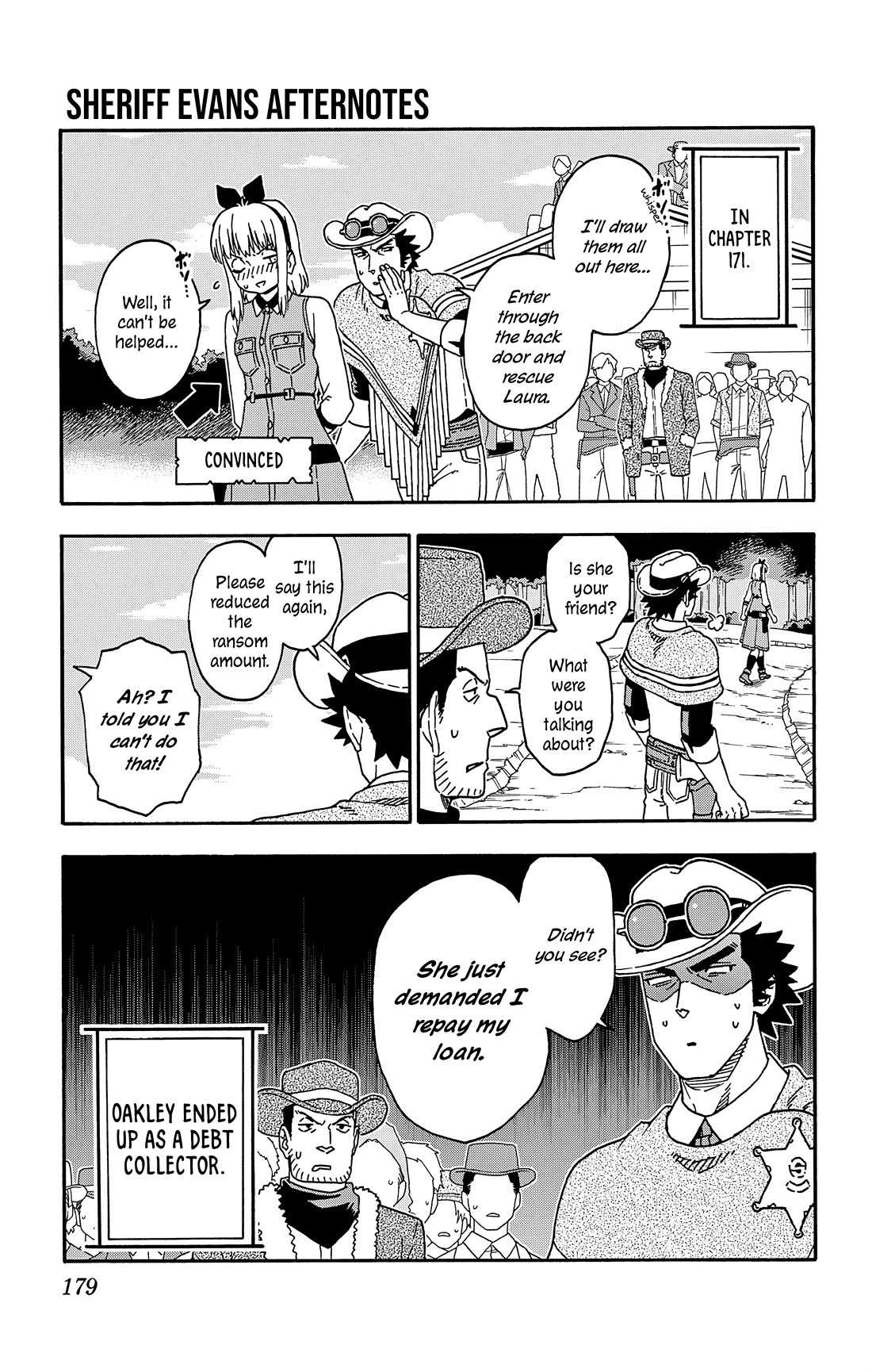 Sheriff Evans' Lies chapter 181.5 page 2