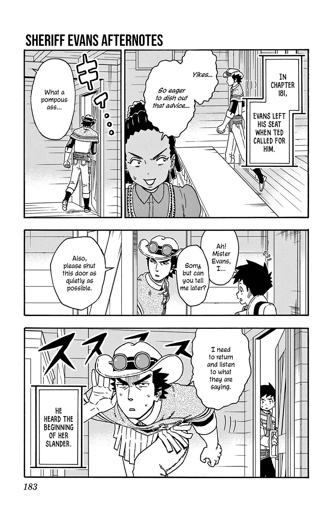 Sheriff Evans' Lies chapter 181.5 page 6