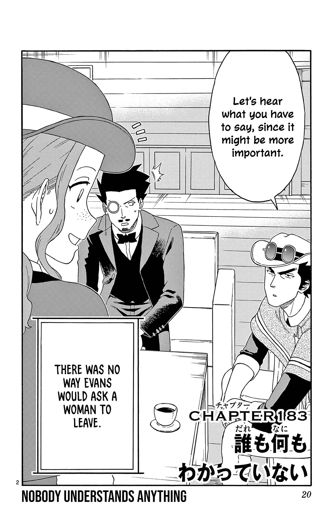 Sheriff Evans' Lies chapter 183 page 2