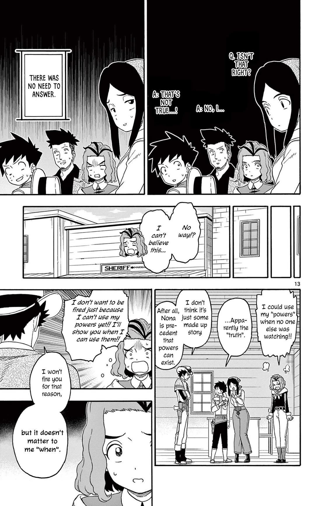 Sheriff Evans' Lies chapter 235 page 13