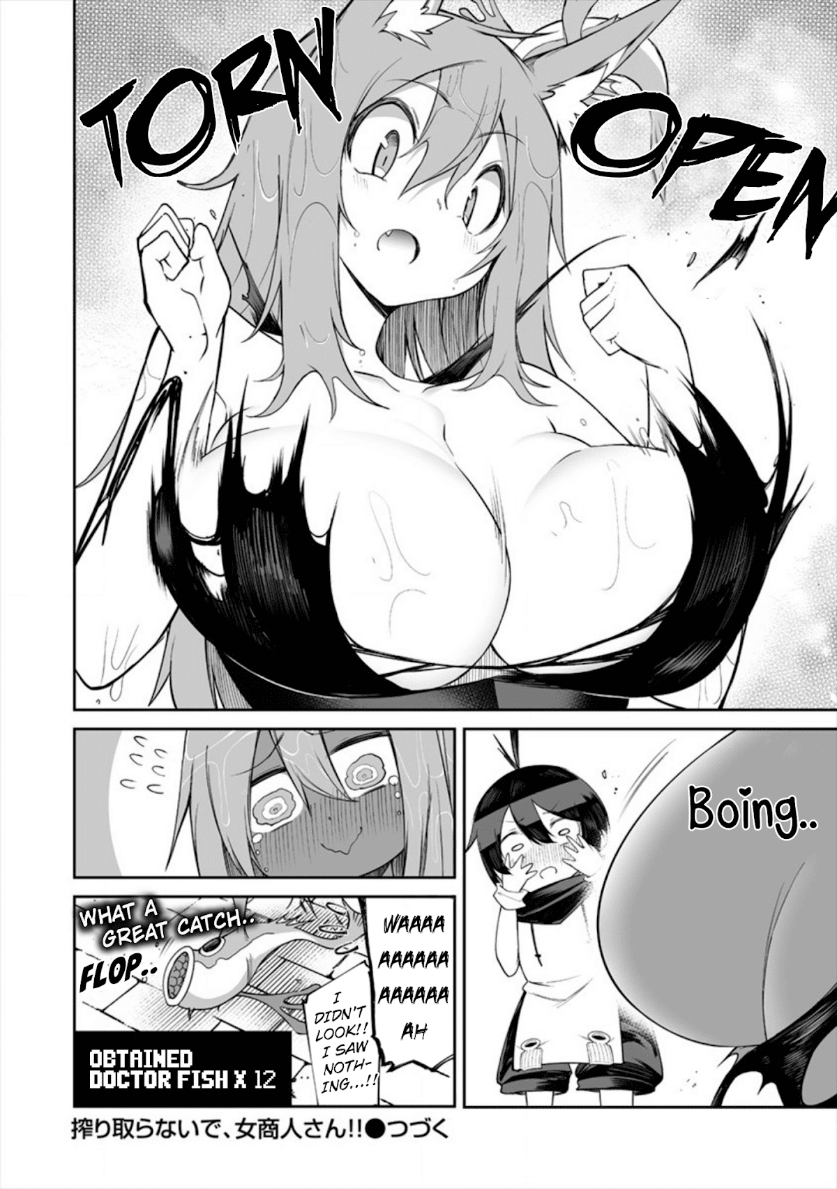 Shiboritoranaide, Onna Shounin-san chapter 10.2 page 12