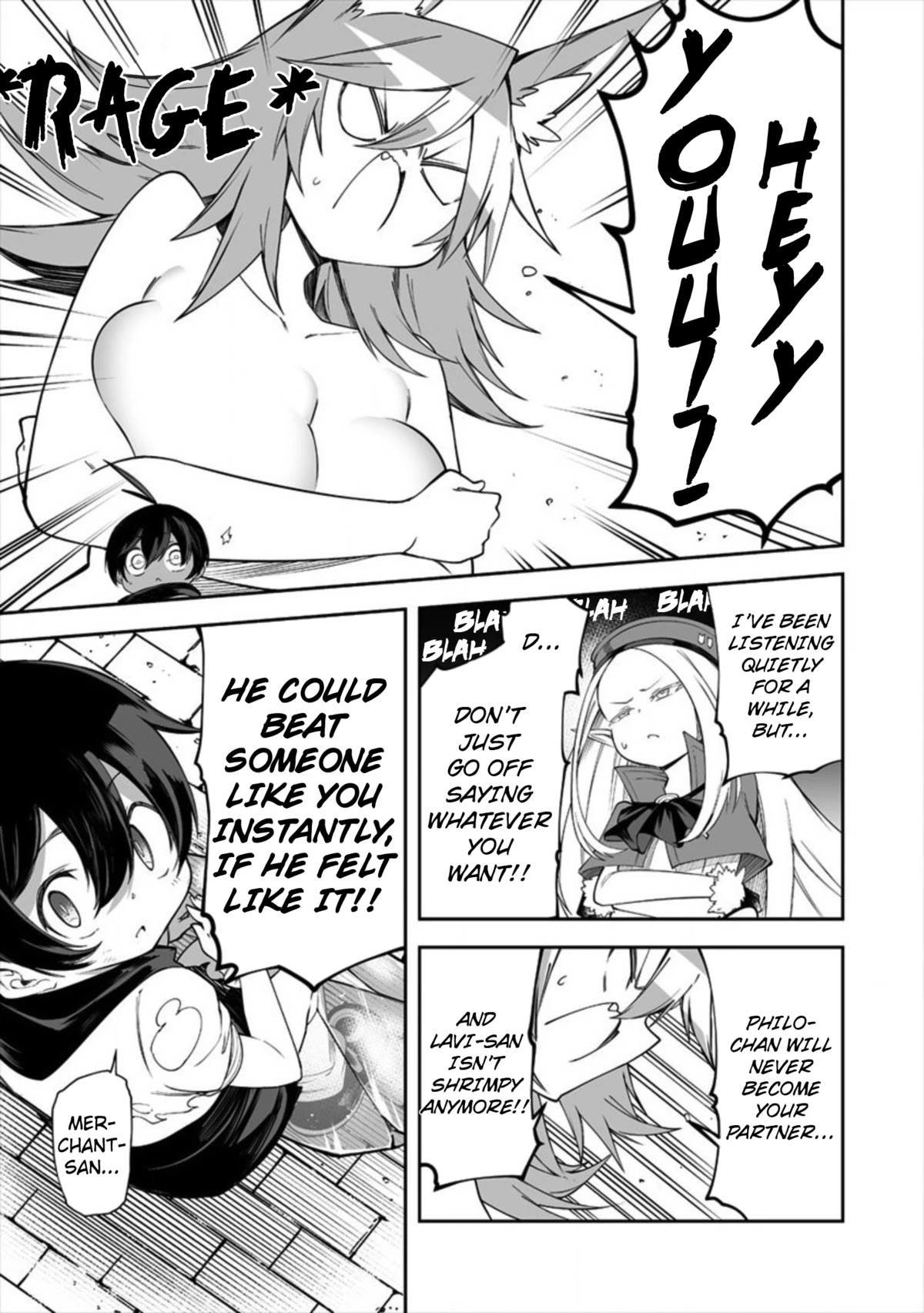 Shiboritoranaide, Onna Shounin-san chapter 12.1 page 11