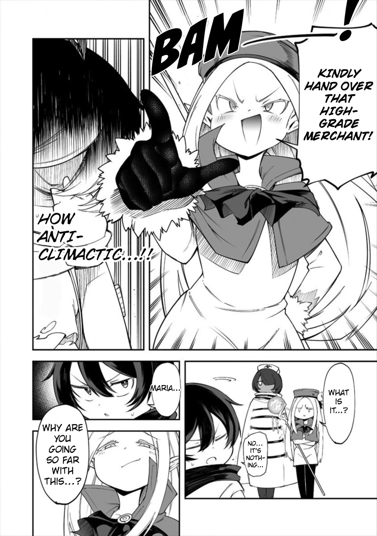 Shiboritoranaide, Onna Shounin-san chapter 12.1 page 4