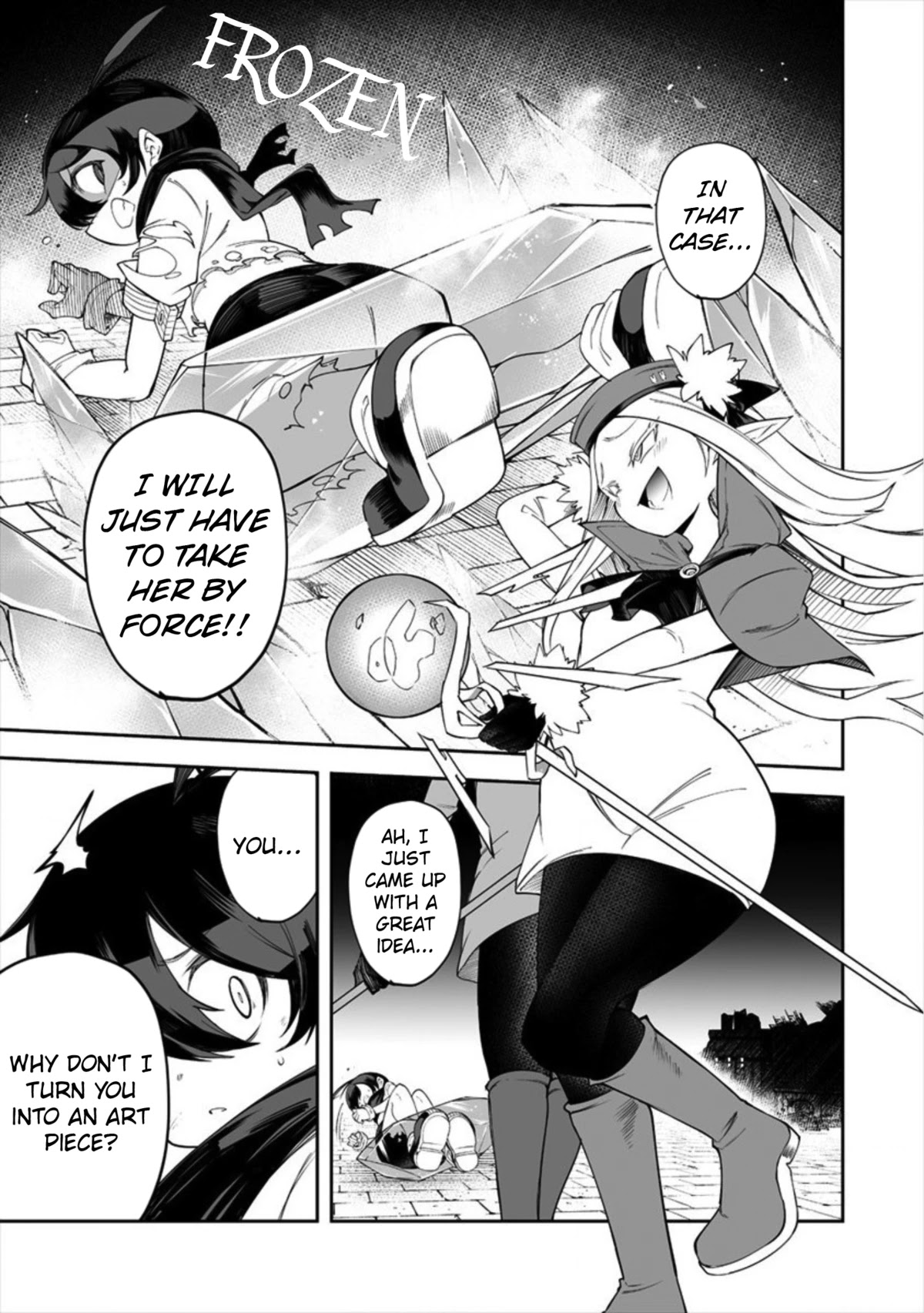 Shiboritoranaide, Onna Shounin-san chapter 12.1 page 9