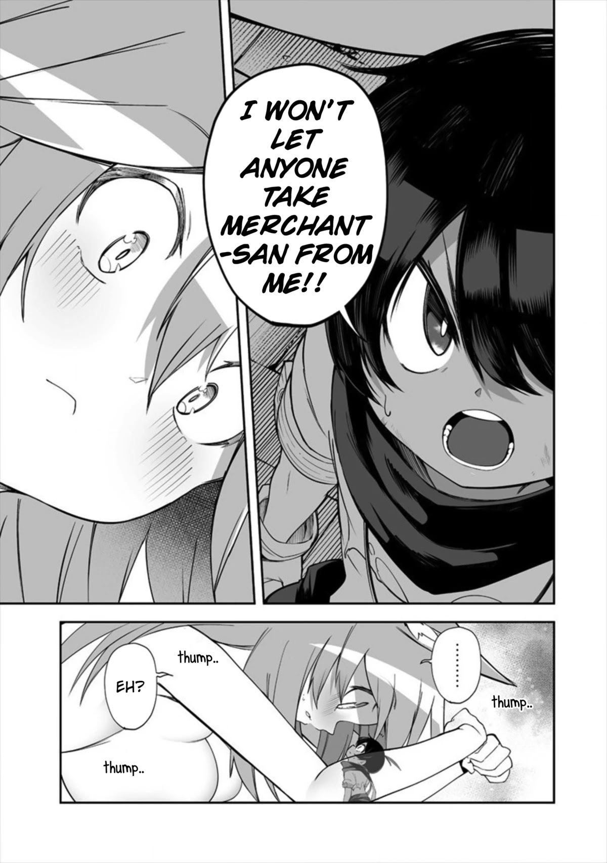 Shiboritoranaide, Onna Shounin-san chapter 12.2 page 7