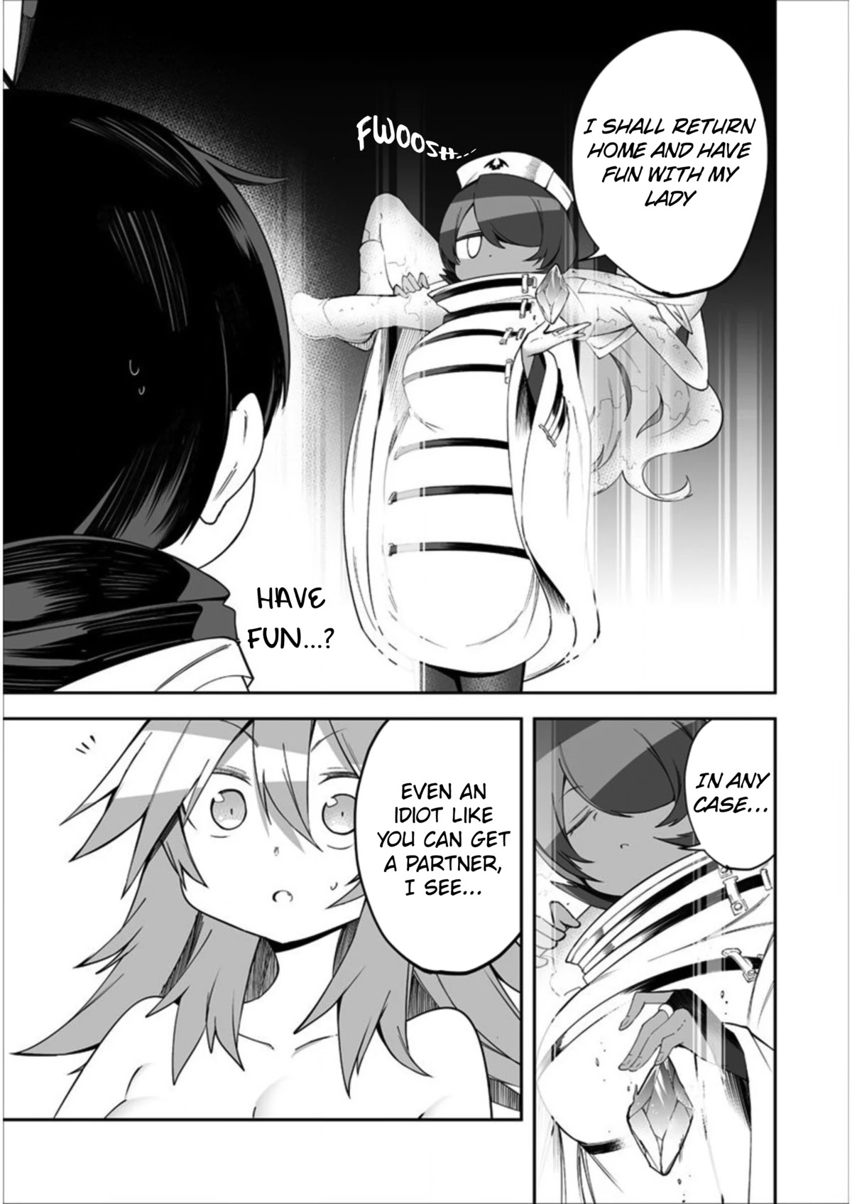 Shiboritoranaide, Onna Shounin-san chapter 13.2 page 6