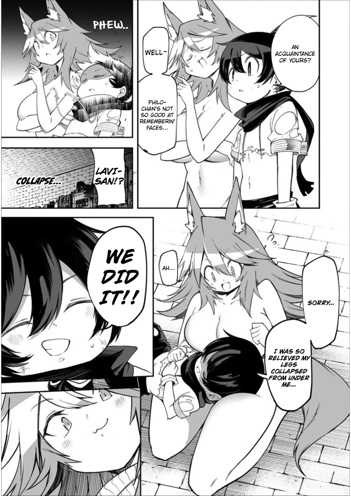 Shiboritoranaide, Onna Shounin-san chapter 13.2 page 8