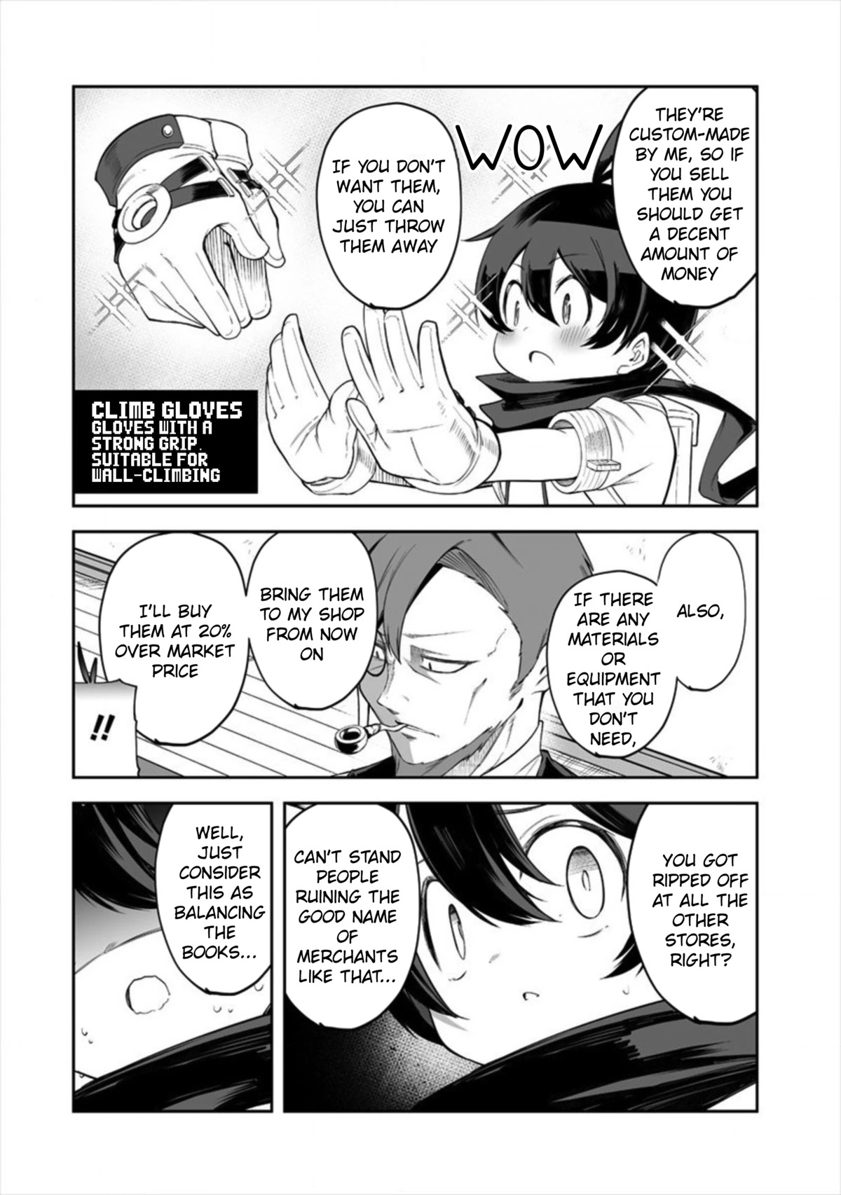 Shiboritoranaide, Onna Shounin-san chapter 14.1 page 8