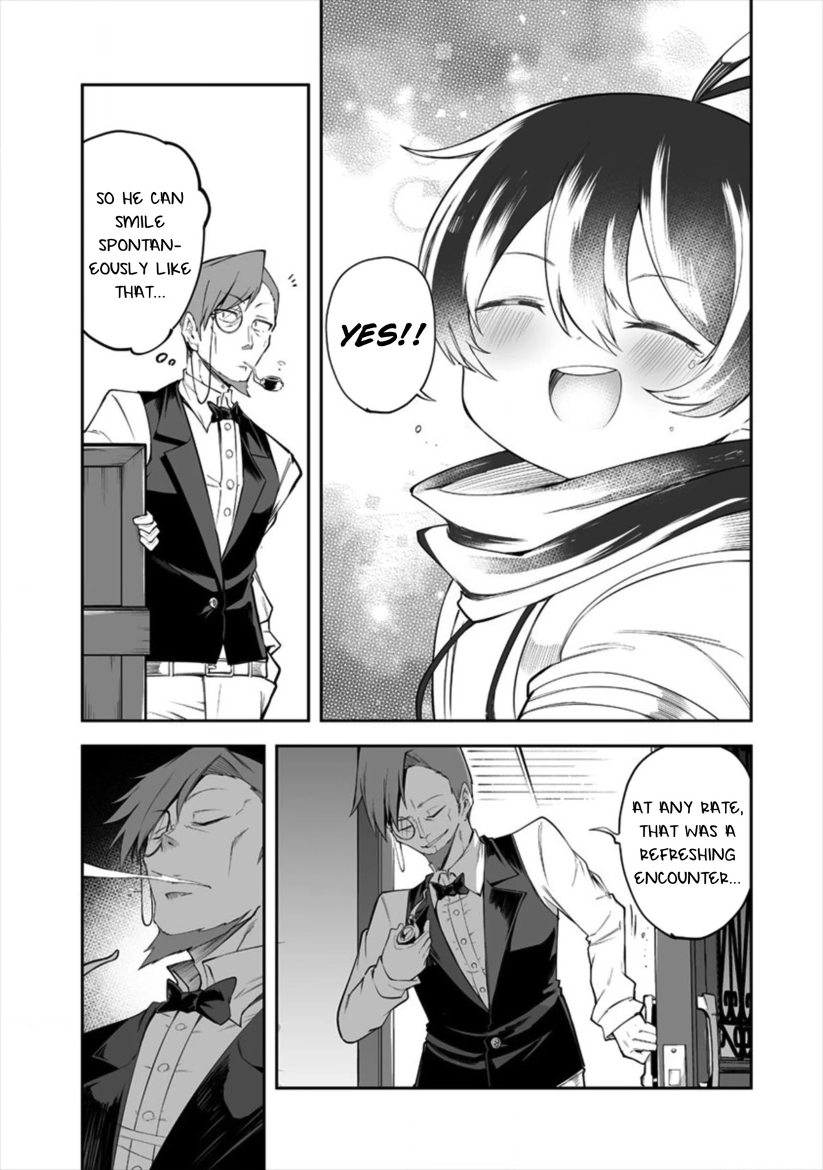 Shiboritoranaide, Onna Shounin-san chapter 14.2 page 1