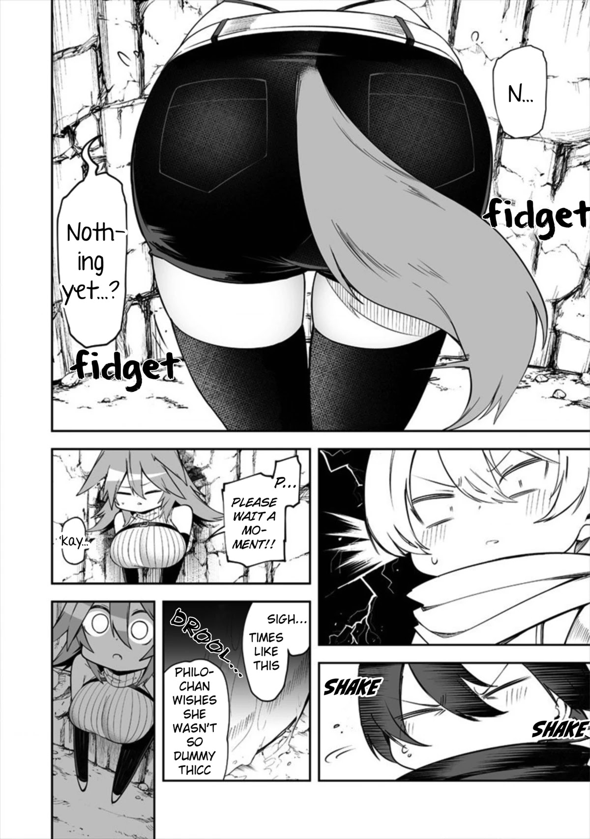 Shiboritoranaide, Onna Shounin-san chapter 15.1 page 10