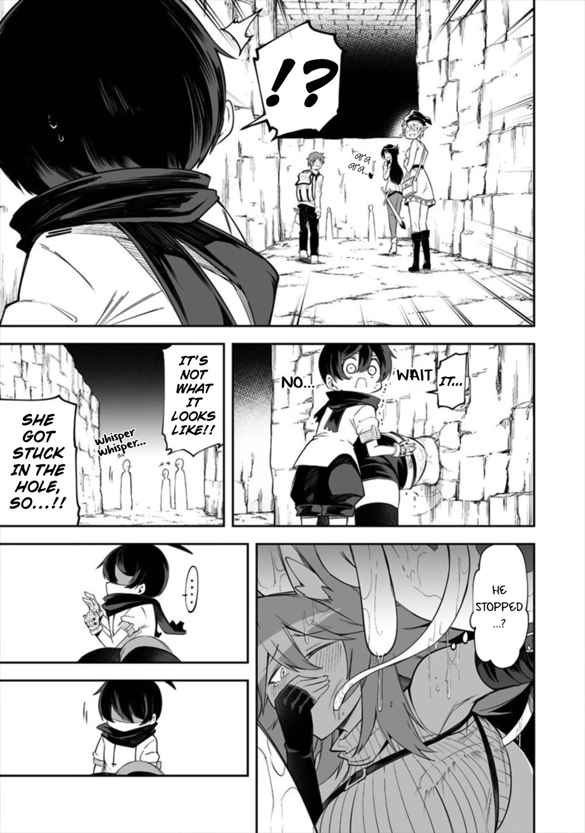 Shiboritoranaide, Onna Shounin-san chapter 15.2 page 5