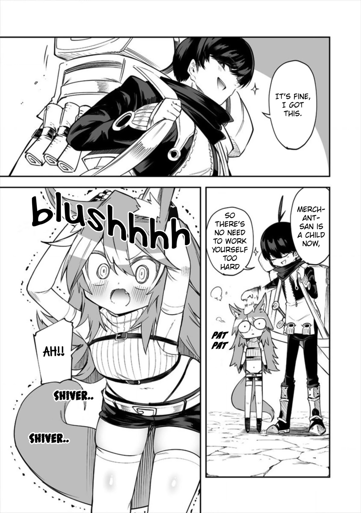 Shiboritoranaide, Onna Shounin-san chapter 16.1 page 11