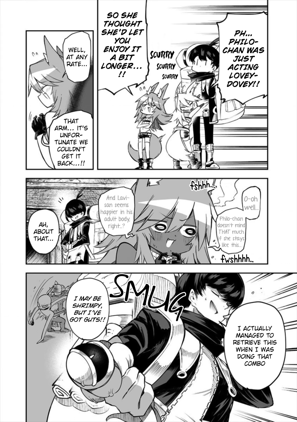 Shiboritoranaide, Onna Shounin-san chapter 16.2 page 9