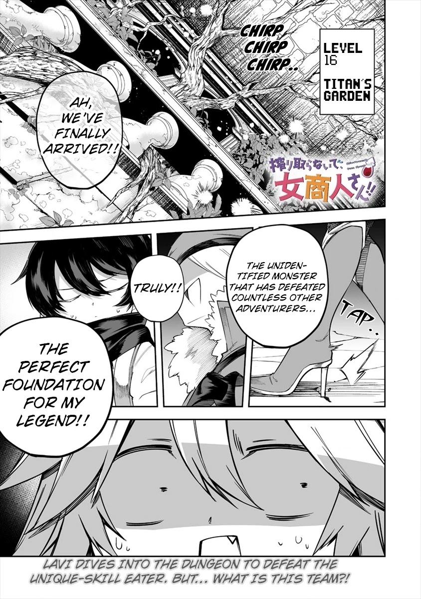 Shiboritoranaide, Onna Shounin-san chapter 20.1 page 1