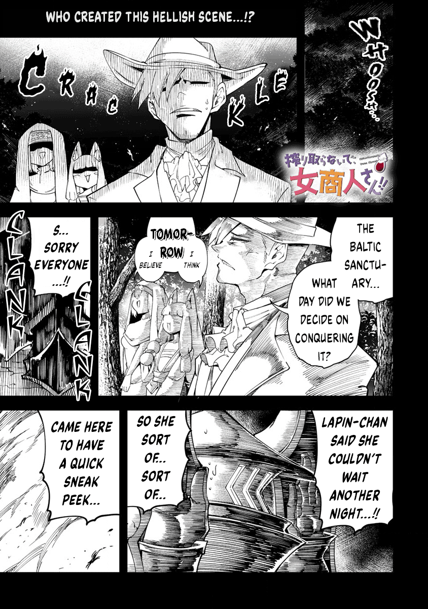 Shiboritoranaide, Onna Shounin-san chapter 30.1 page 1