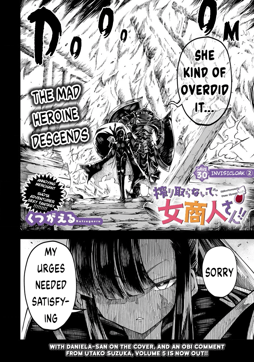 Shiboritoranaide, Onna Shounin-san chapter 30.1 page 2