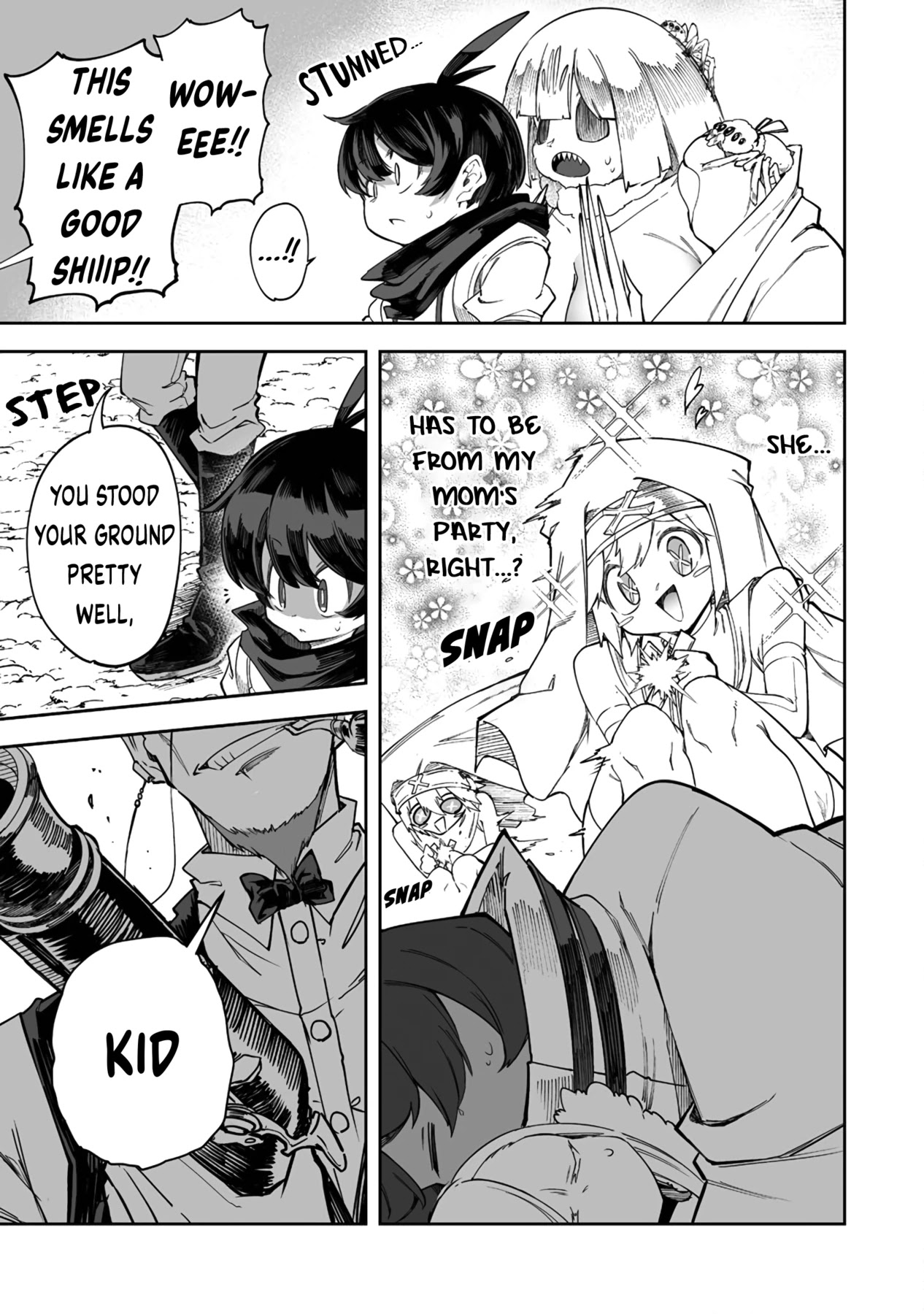 Shiboritoranaide, Onna Shounin-san chapter 31.2 page 9