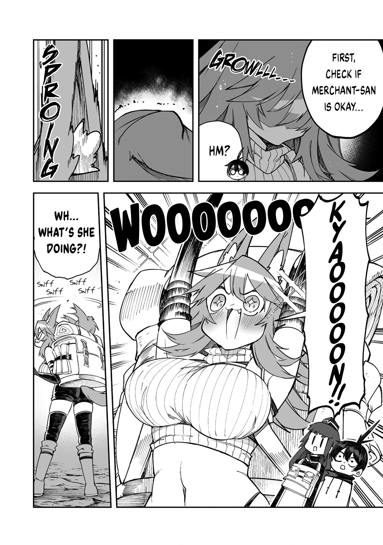 Shiboritoranaide, Onna Shounin-san chapter 32.1 page 12