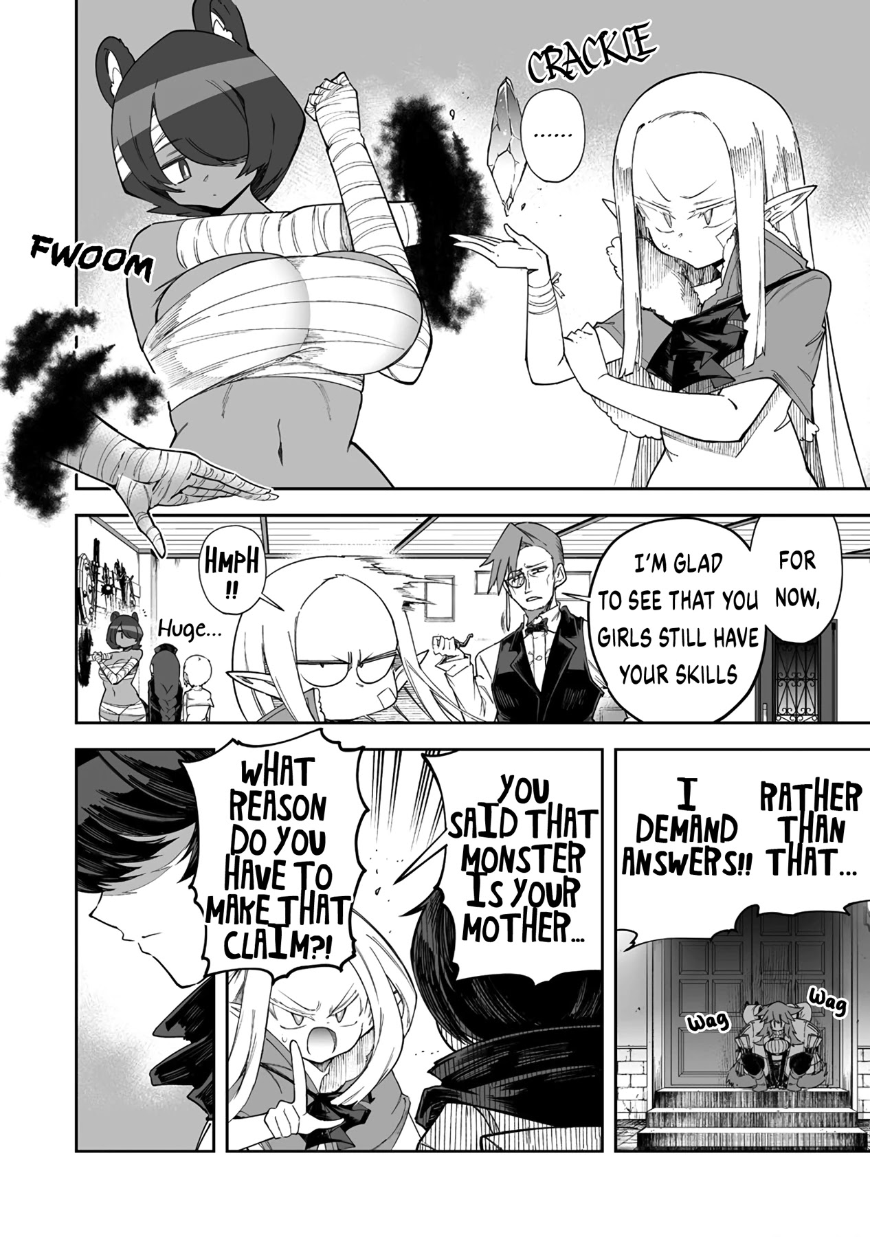 Shiboritoranaide, Onna Shounin-san chapter 32.2 page 12